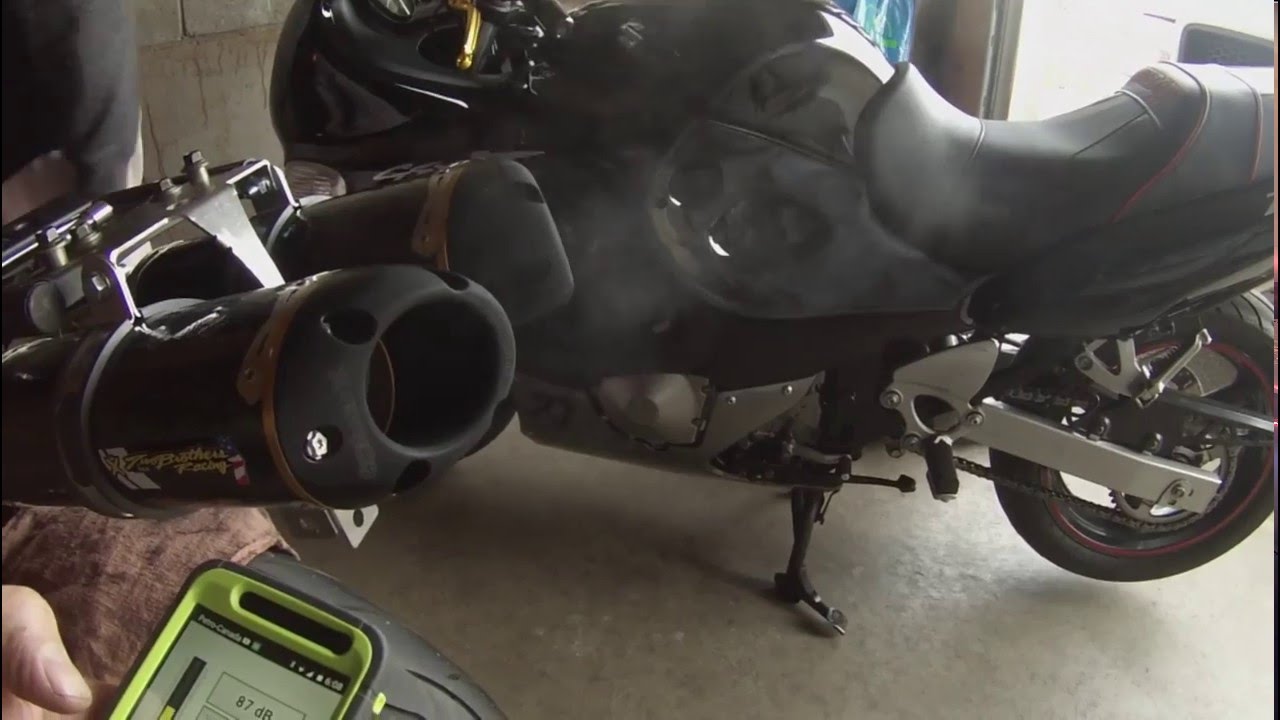 06 Yamaha FZ6 with new Two Brothers slip on exhaust