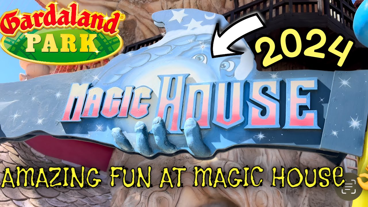 GARDALAND🇮🇹(2024) 💥🙃 VISIT GARDALAND MAGIC HOUSE ITS AMAZING 👍