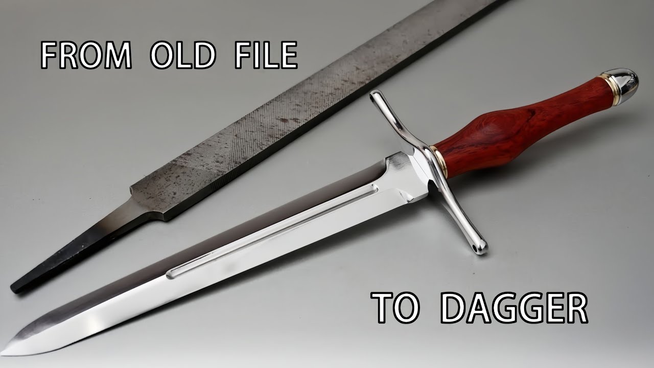 Turning an Old File into a Razor-Sharp Dagger"