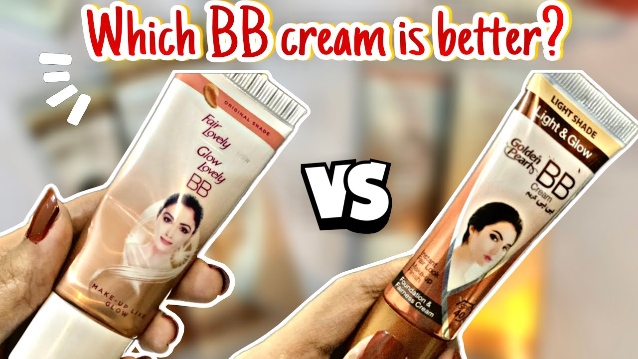 Golden Pearl BB cream vs glow and lovely BB Cream✨