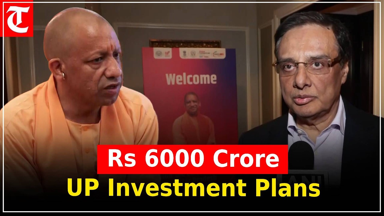 Prasoon Mukherjee meets UP CM in Singapore, announces Rs 6000 crore MoUs