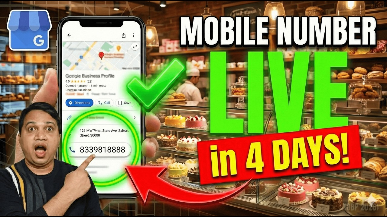 Client Success Story: BunCake&rsquo;s Mobile Number Live on GBP! | Google Business Profile Mobile Number