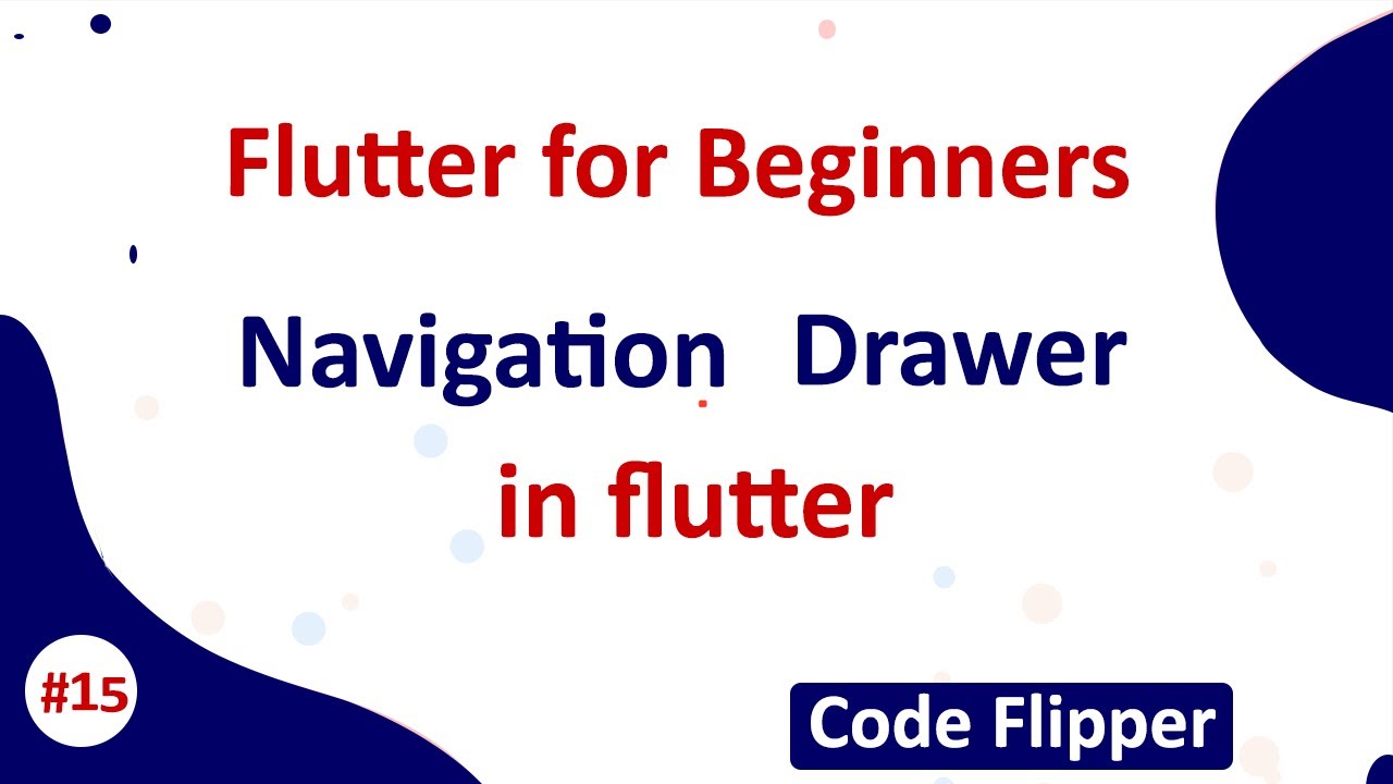 #16 Navigation Drawer Tutorial in flutter || Sidebar Drawer in #flutter || Code Flipper