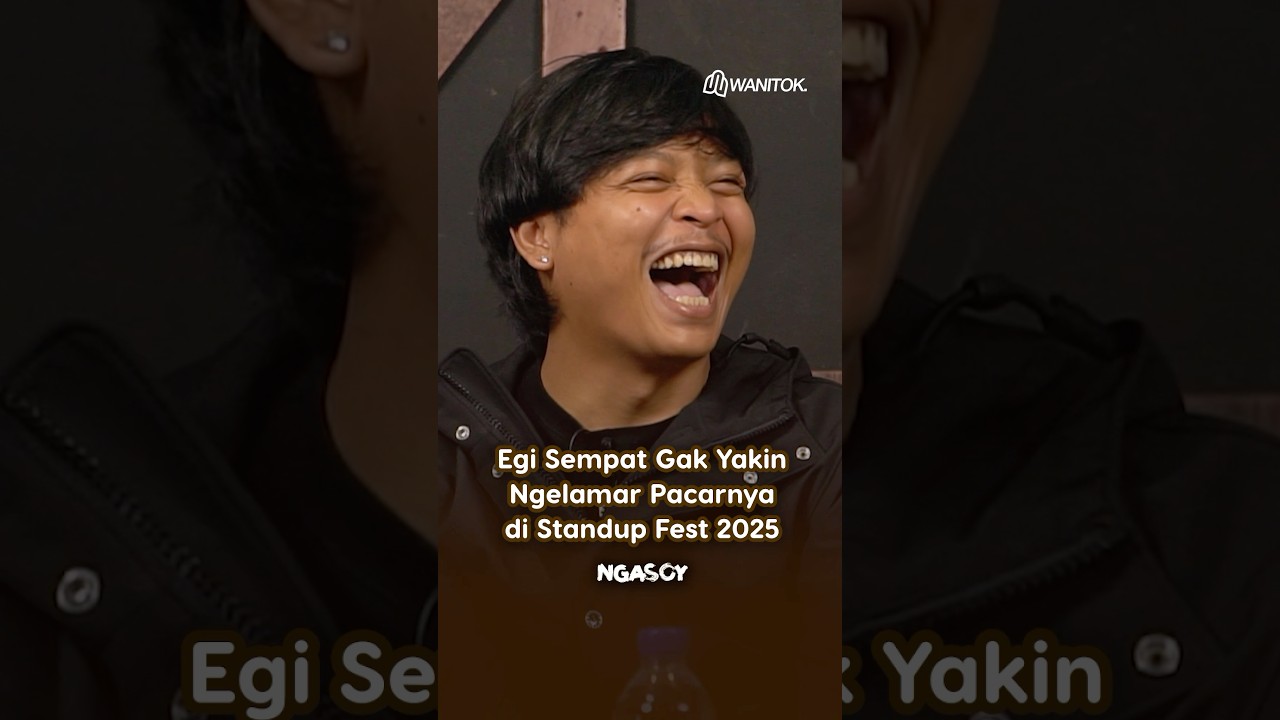 EGI HAW NGELAMAR PACARNYA DADAKAN DI PANGGUNG STAND UP FEST 2025