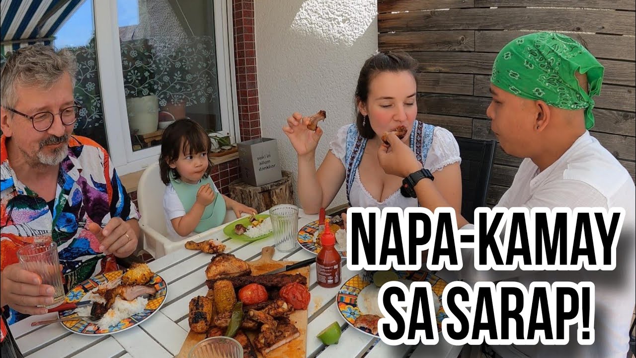 PINOY TRIES GERMAN BBQ FOR THE FIRST TIME😋