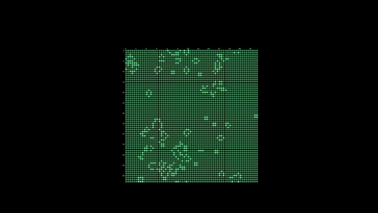 Conway's Game of Life: Acorn