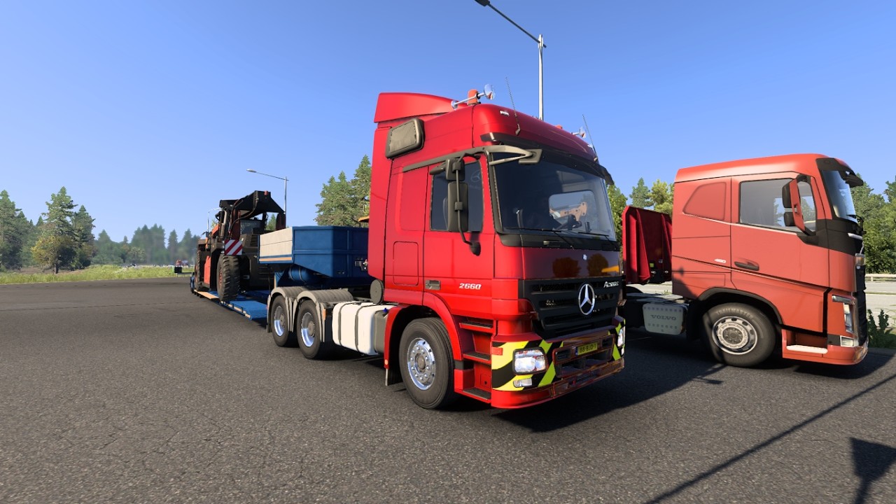 Euro Truck Simulator 2 | Una Belleza el Actros | Mejorando Detalles Visuales ✅ #pc #español