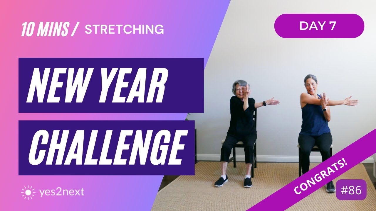 Day 7 New Year Challenge: Gentle Stretching | Seniors, beginners