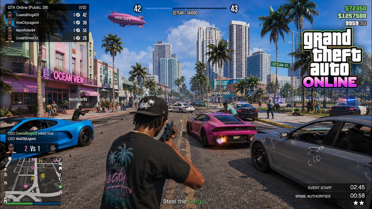 GTA 6 Online HUGE Gameplay Confirmed, NEW Details Leaks, Server, Trailer 3 Leak(Grand Theft Auto VI)