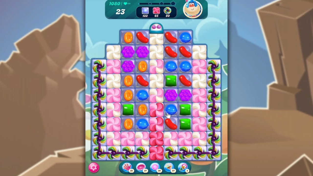 Candy Crush Saga LEVEL 1080 NO BOOSTERS (new version)🐟☑️
