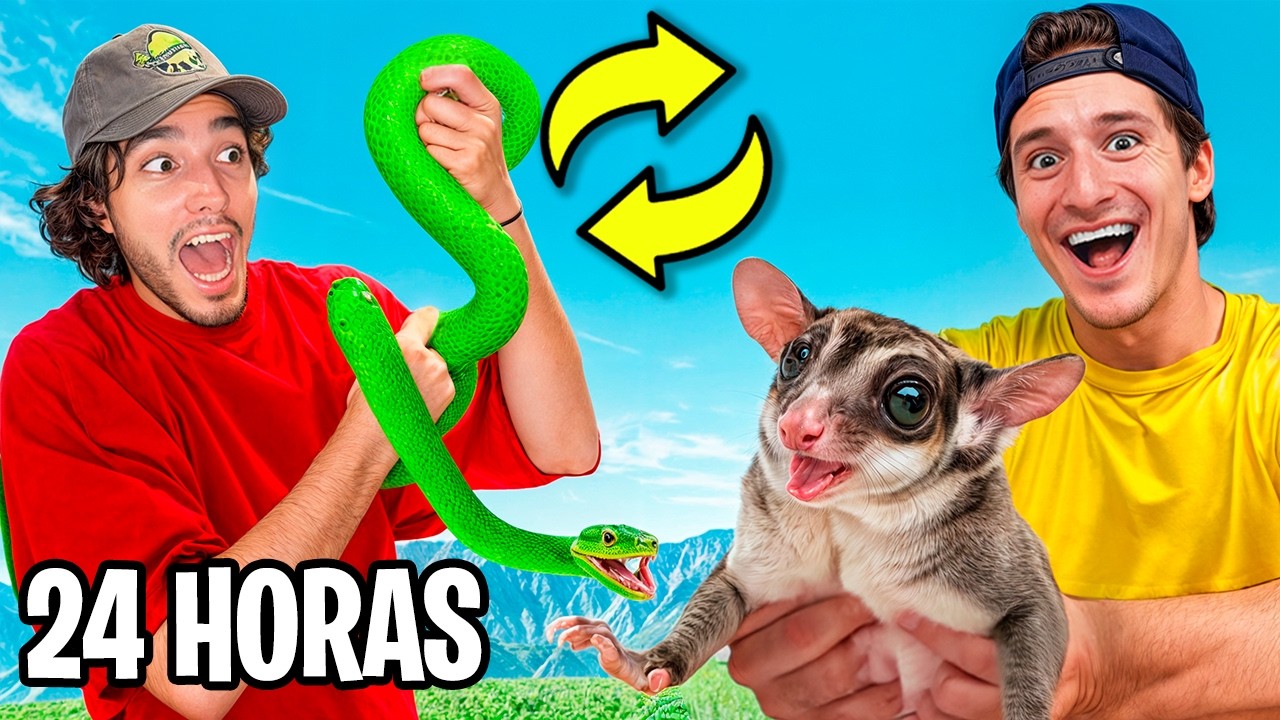 INTERCAMBIE DE MASCOTA CON RICKY LIMON POR 24 HORAS !!