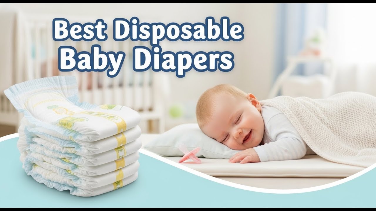 TOP 5 Best Disposable Baby Diapers 2026 | The Secret to Leak-Free Nights.