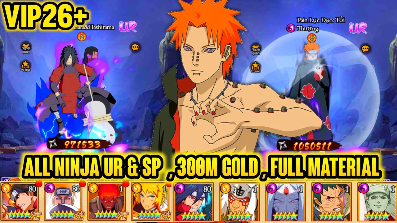 [ ALL NEW UR ] TEMPLE OF SHADOW PRIVATE - GIVE ALL NINJA UR & SP , VIP26 , SET GEAR , FULL MATERIAL
