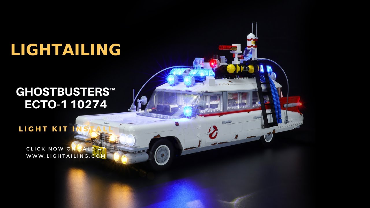 Lightailing Light Kit For Install In Lego Ghostbusters™ ECTO-1 10274