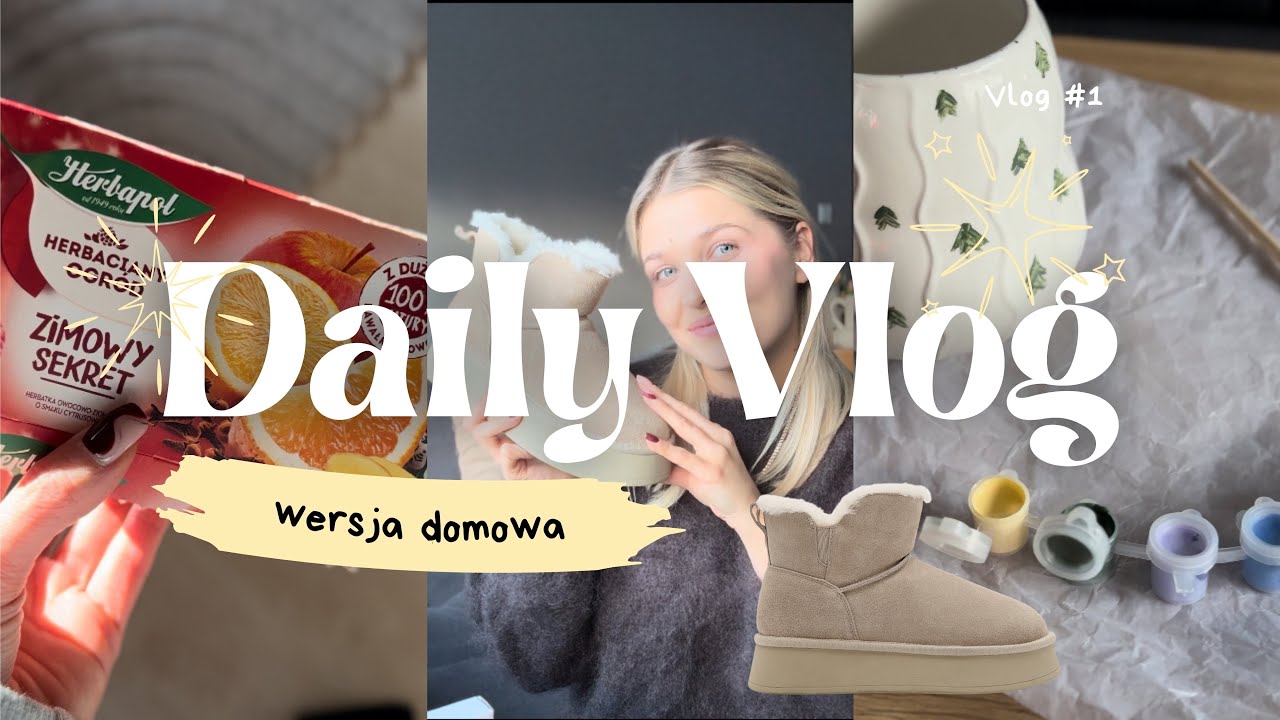 DAILY VLOG / skórzane zamienniki UGG 🤎 / kubek DIY do zrobienia w domu / mam insulinooporność 😶
