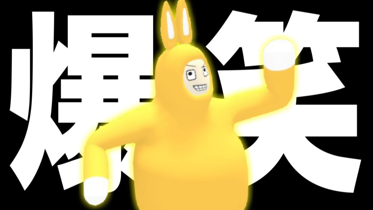【大爆笑】ウサギ2匹で空を飛ぶ方法見つけました。
