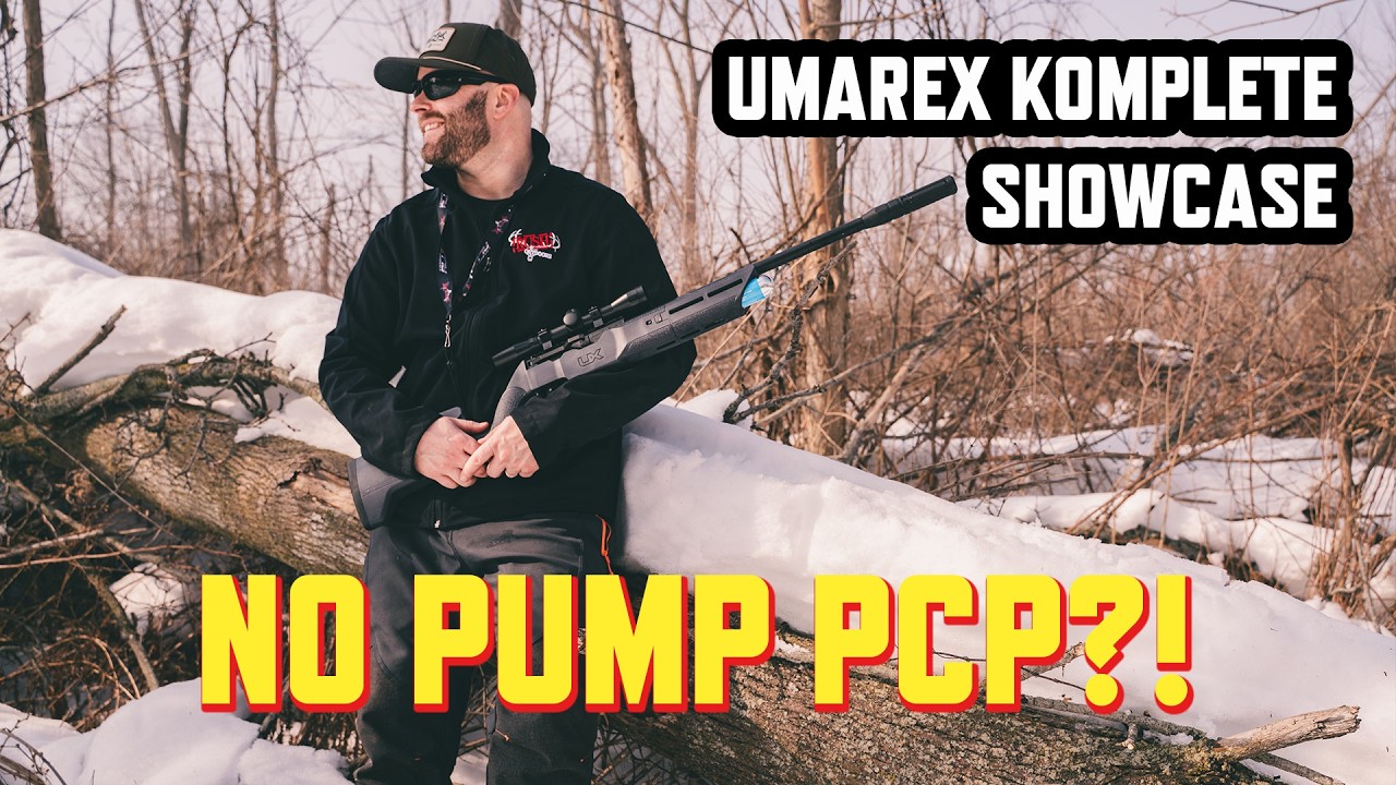 Демонстрация пневматической винтовки Umarex Komplete NitroAir PCP