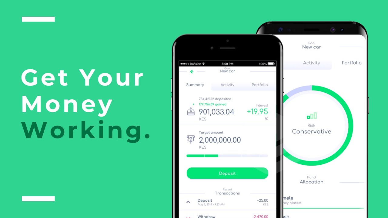 Cashlet app in action