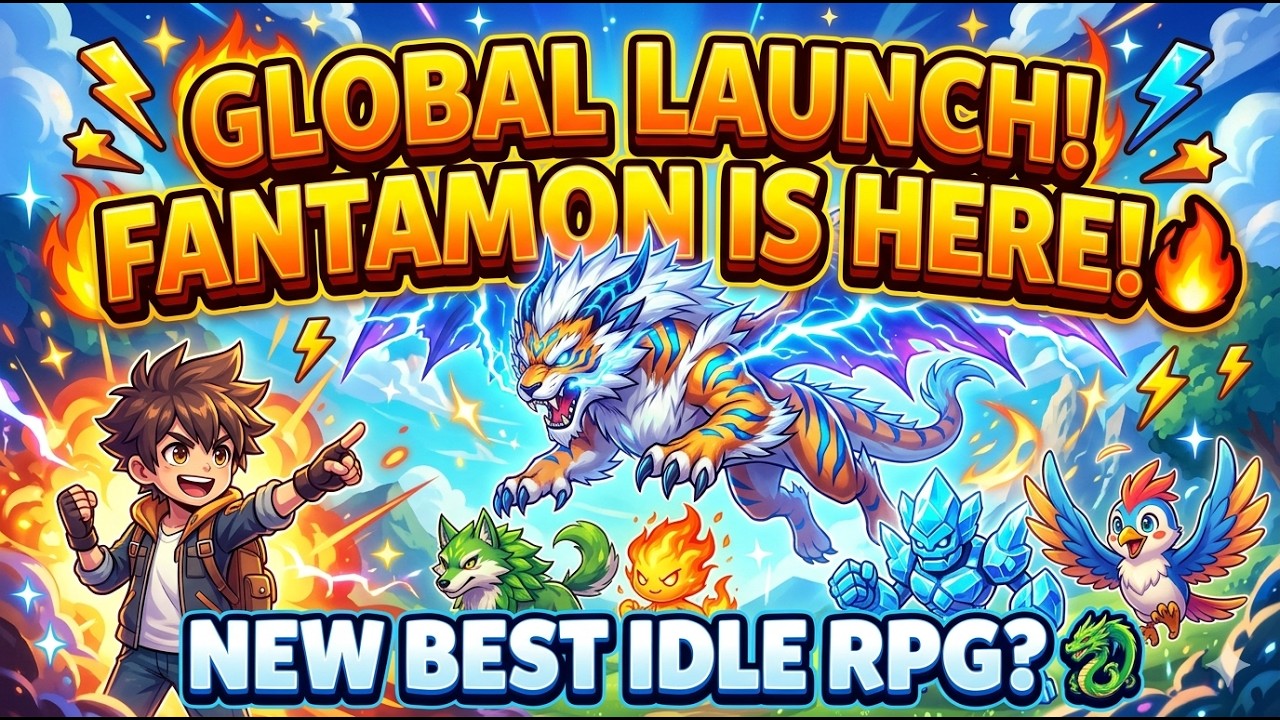 Never Grind Alone! ⚔️ Fantamon Idle RPG  Gameplay