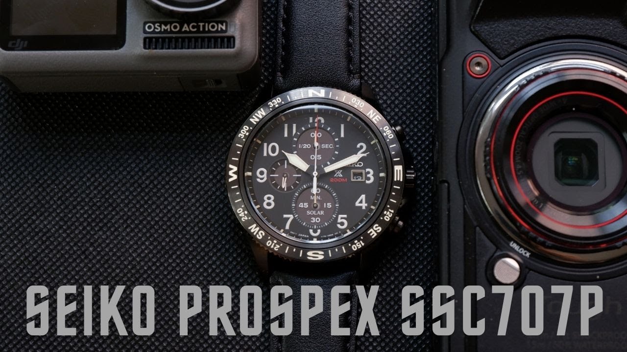The Seiko Prospex SSC707P - A Practical Tactical Quartz Chronograph