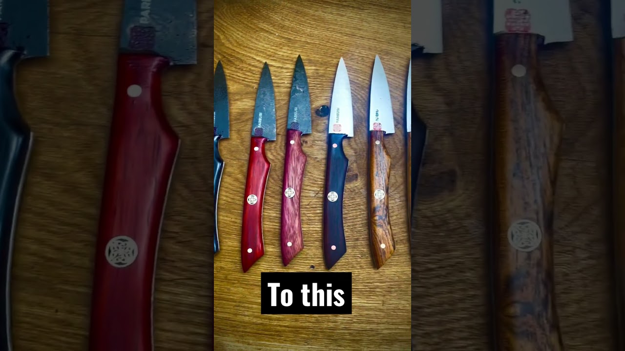 Knife making, the results are always incredibly satisfying.
