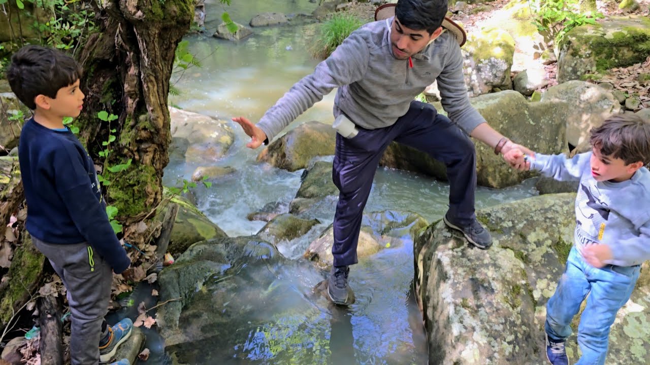 أول زيارة لبني مطير 🏞 شلال وسدّ ومكان خطفلي قلبي! 💚bni mtir 2025