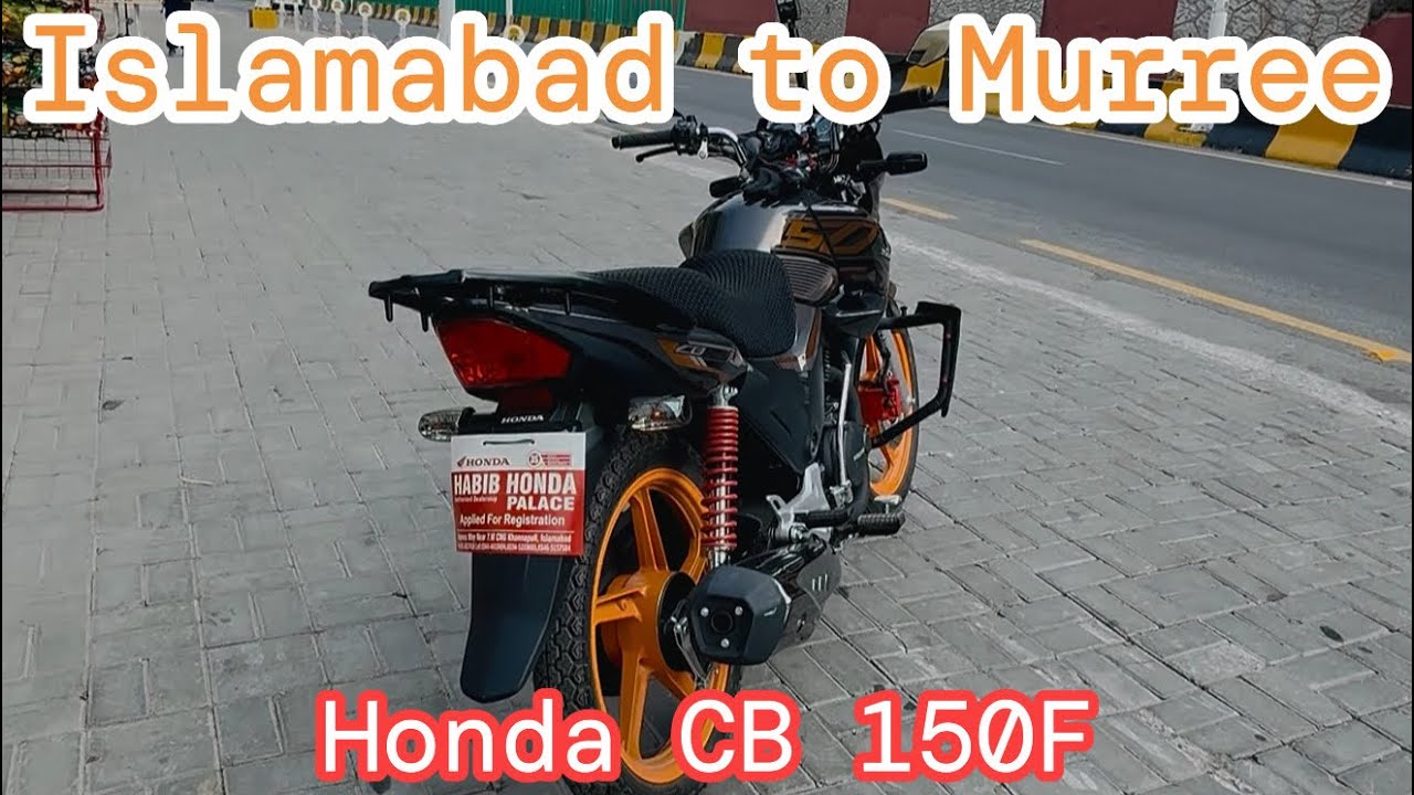 Murree Mall Road Bike Ride | Islamabad to Murree on Honda CB150F