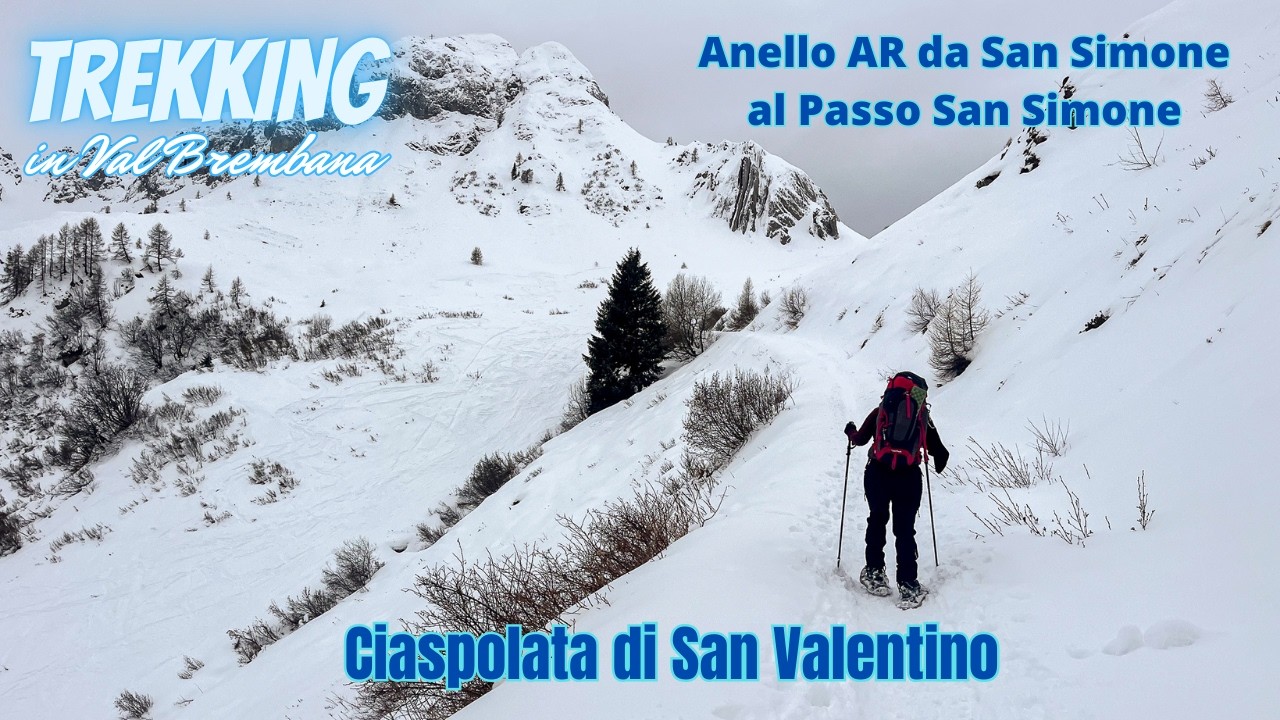 Ciaspolata di San Valentino a San Simone Val Brembana BG