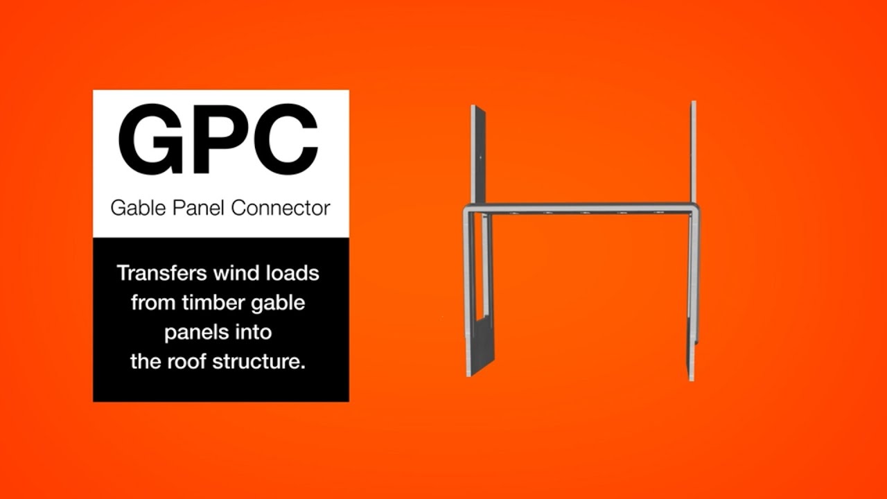 The GPC Gable Panel Connector