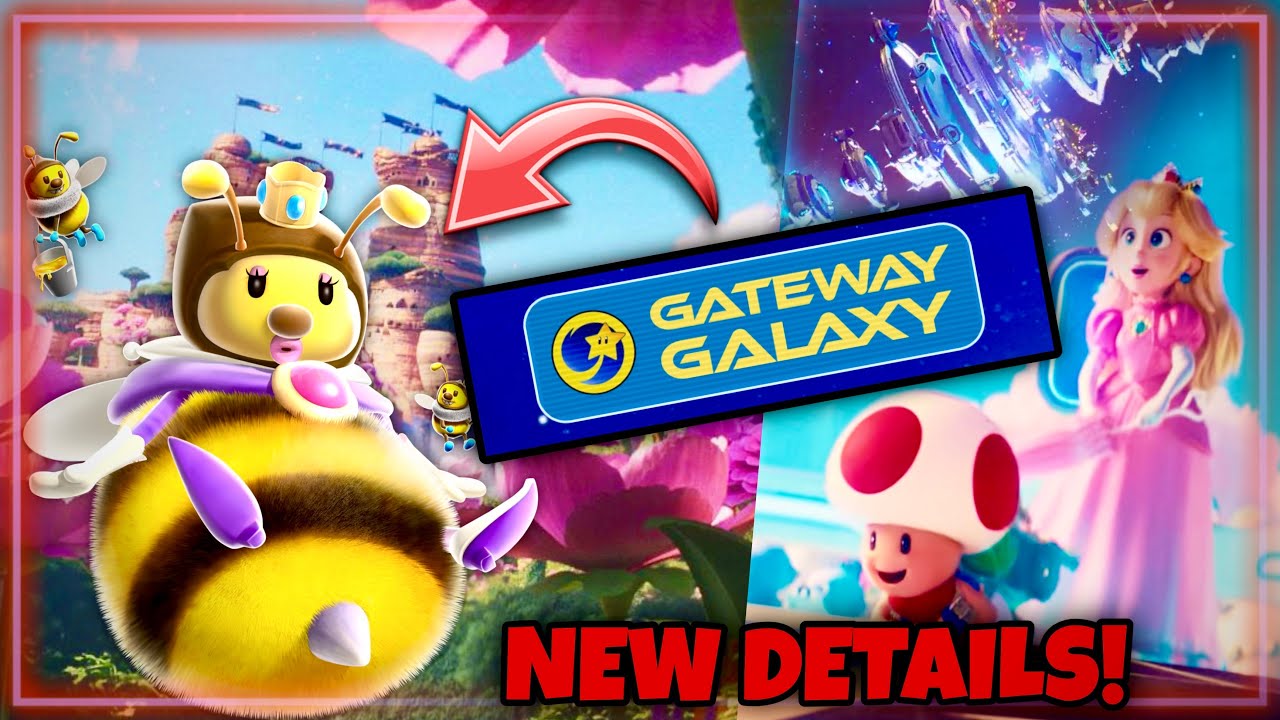 Mario Galaxy Movie WEBSITE Reveals NEW Locations + Plot