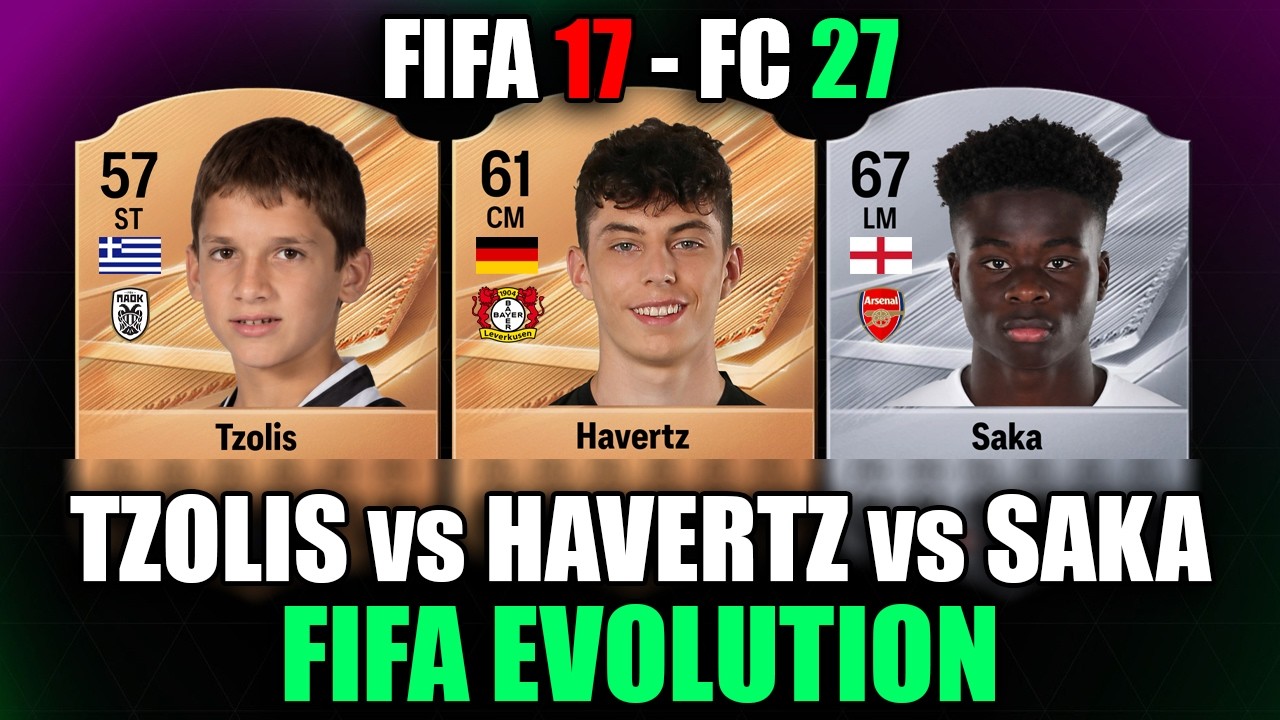 Цолис против Хаверца против Саки 😱🔥 АТАКА АРСЕНАЛА в FIFA EVOLUTION!! FIFA 17 &mdash; FC 27