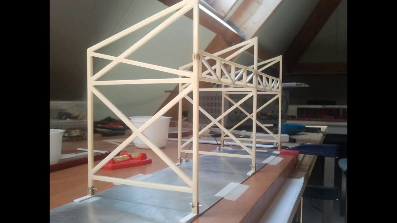 Geisterbahn model - construction summary