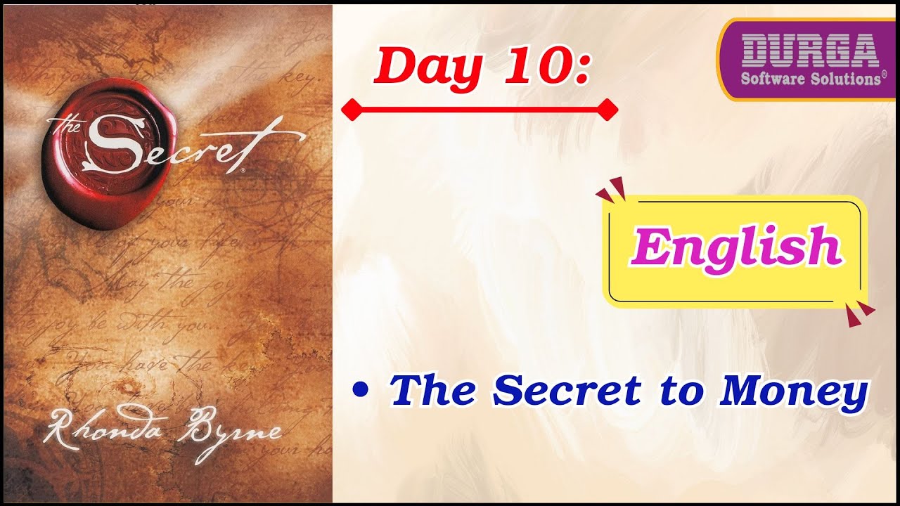 Day 10 – The Secret to Money | Attract Wealth & Abundance Easily | Durga Sir
