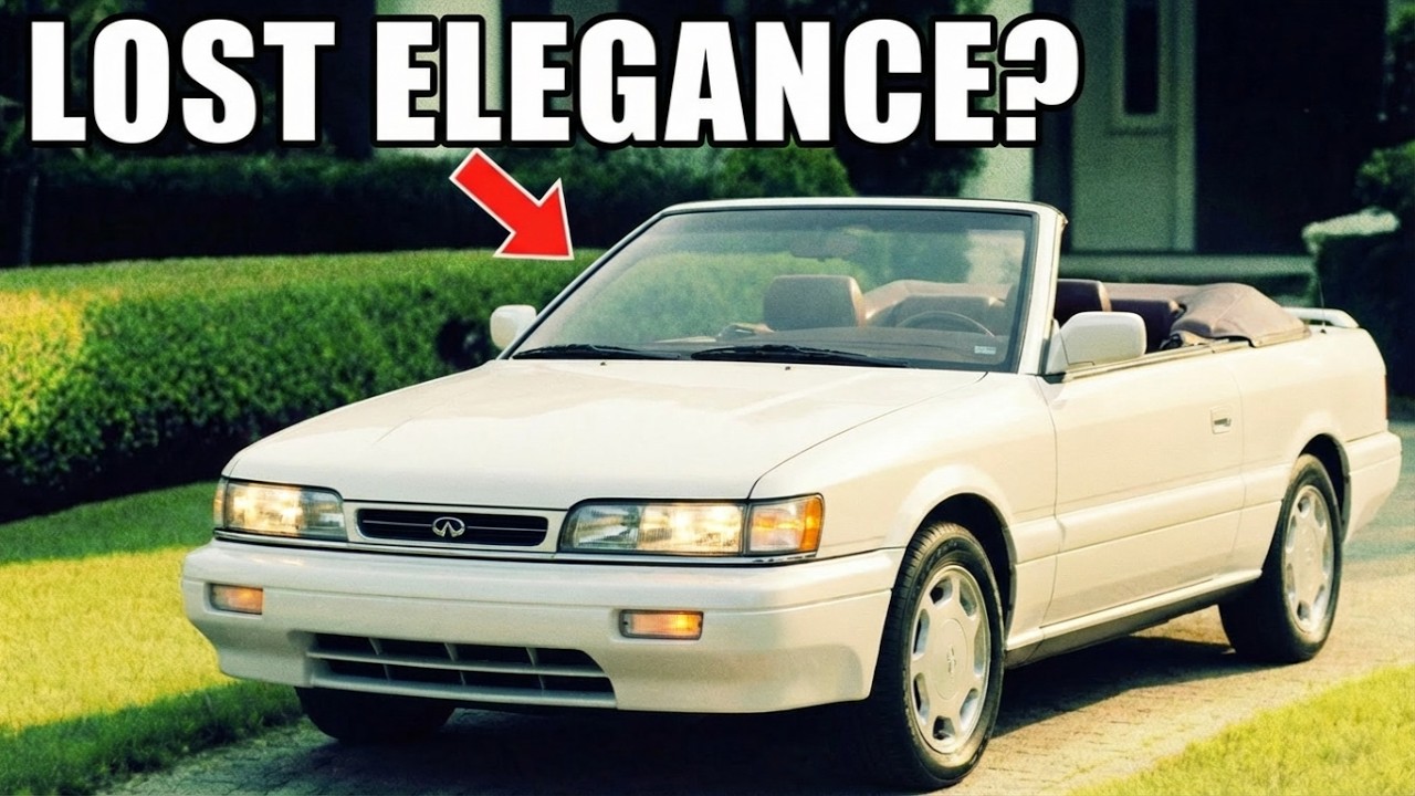 Infiniti M30 Was Meant To Be Future — Until This Happened