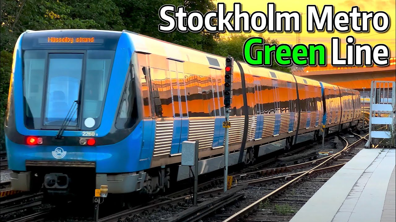 ⁴ᴷ⁶⁰ Exploring the Stockholm Green Line
