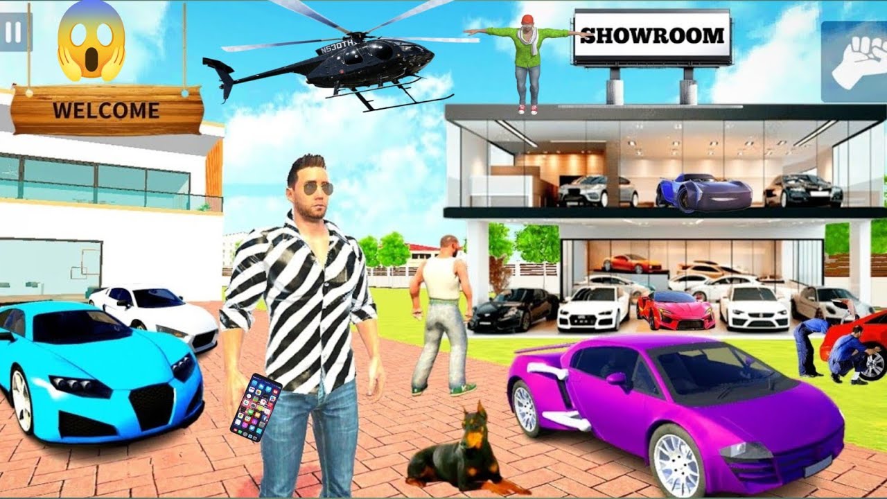 Franklin purchase a New car showroom💥🚘 Indian theft auto game💥🤩