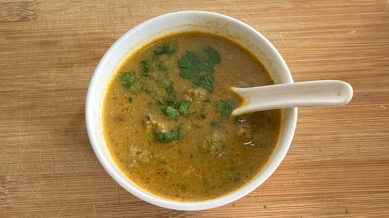 || कुळीथाच सूप || horse grain soup || 