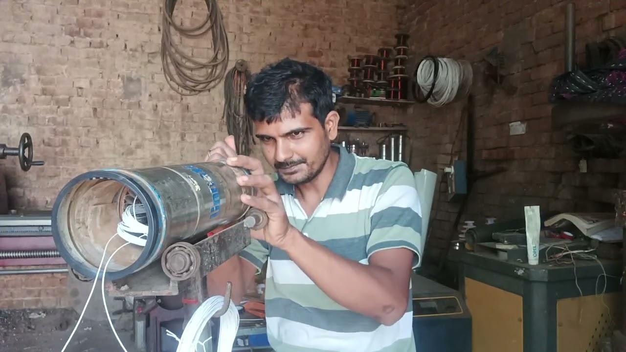 Unnati Submersible Motor Winding, voltage drop hone ke Karan jal Gaya