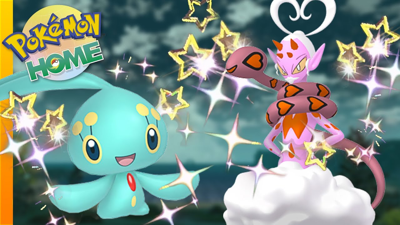 Holt euch Shiny Manaphy & Cupidos | HOME Verteilung