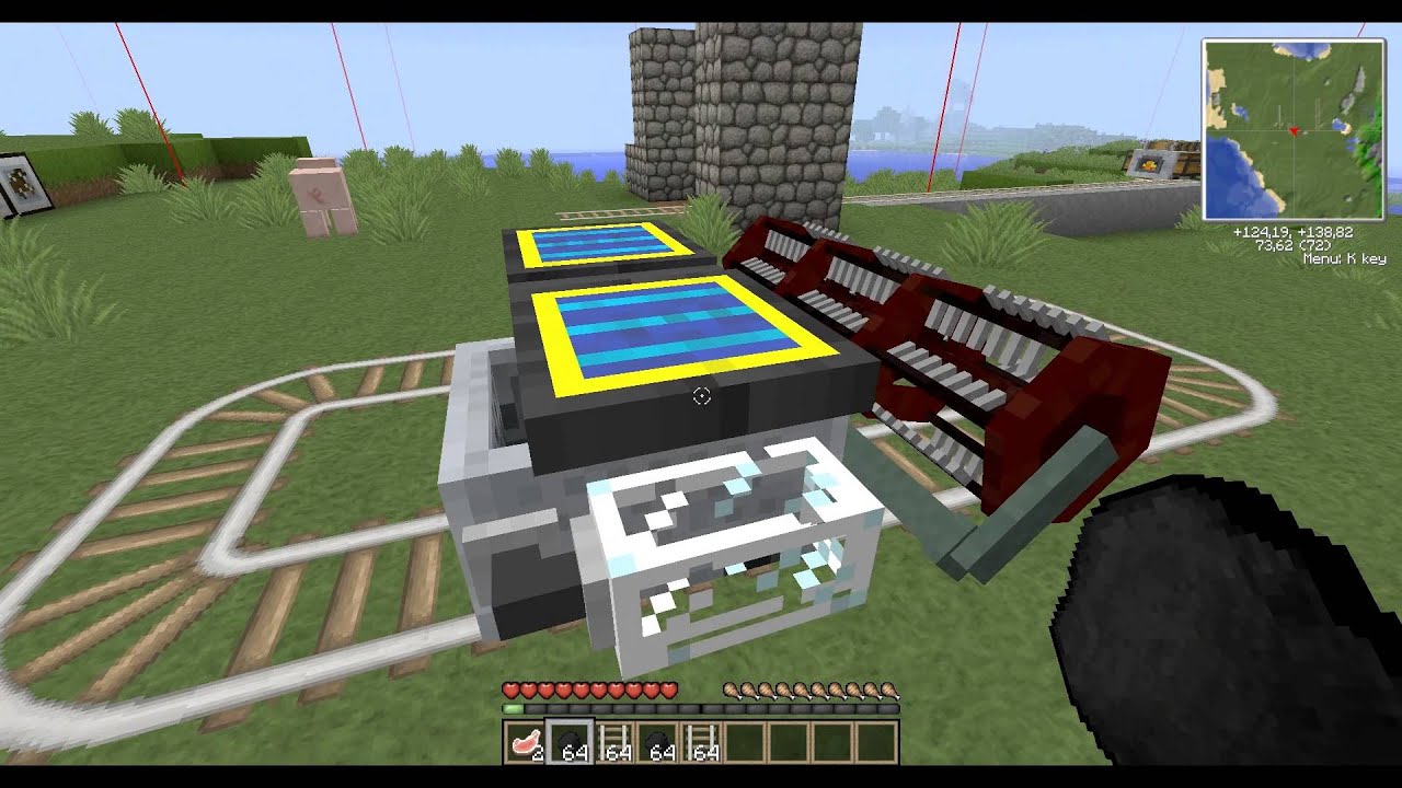 Minecraft Tekkit Lite Steve's Carts Tutorial german