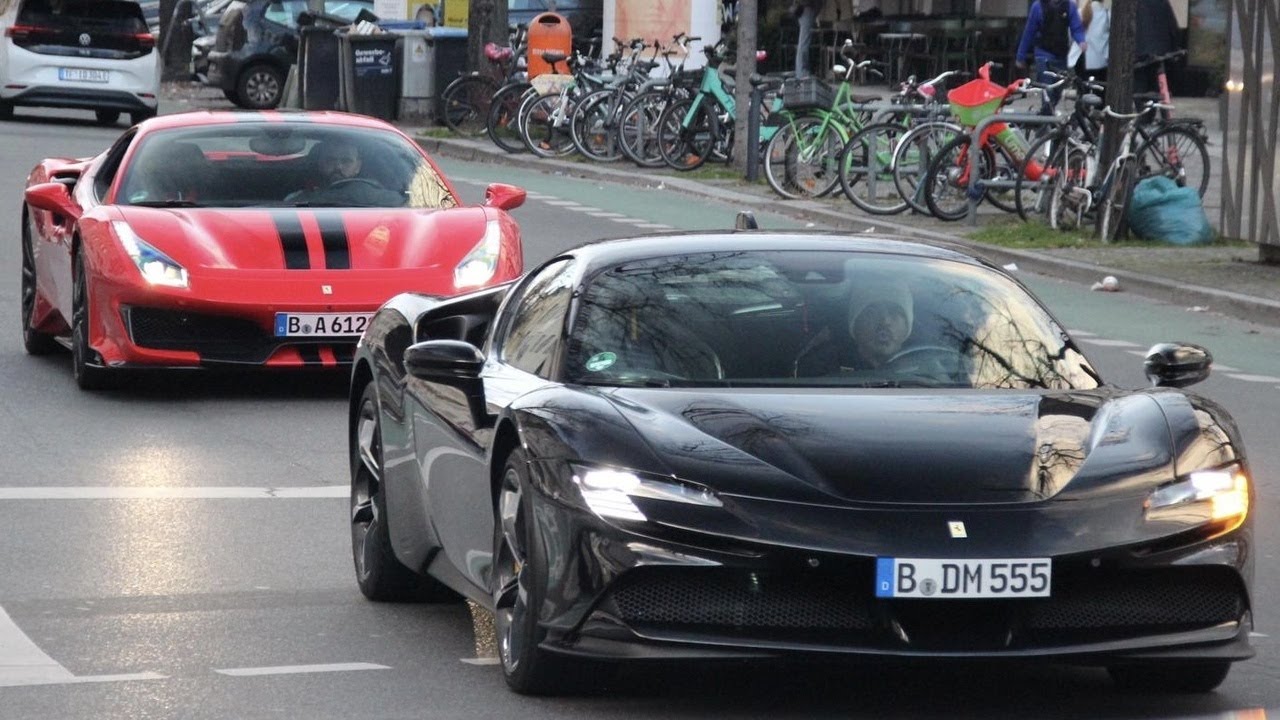 Carspotting Berlin #11 | SF90 & Pista im duo, Aventador SV, Aventador S und mehr...