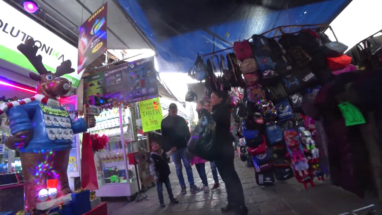 [4K] San Luis Potosi una fria tarde caminando por el centro