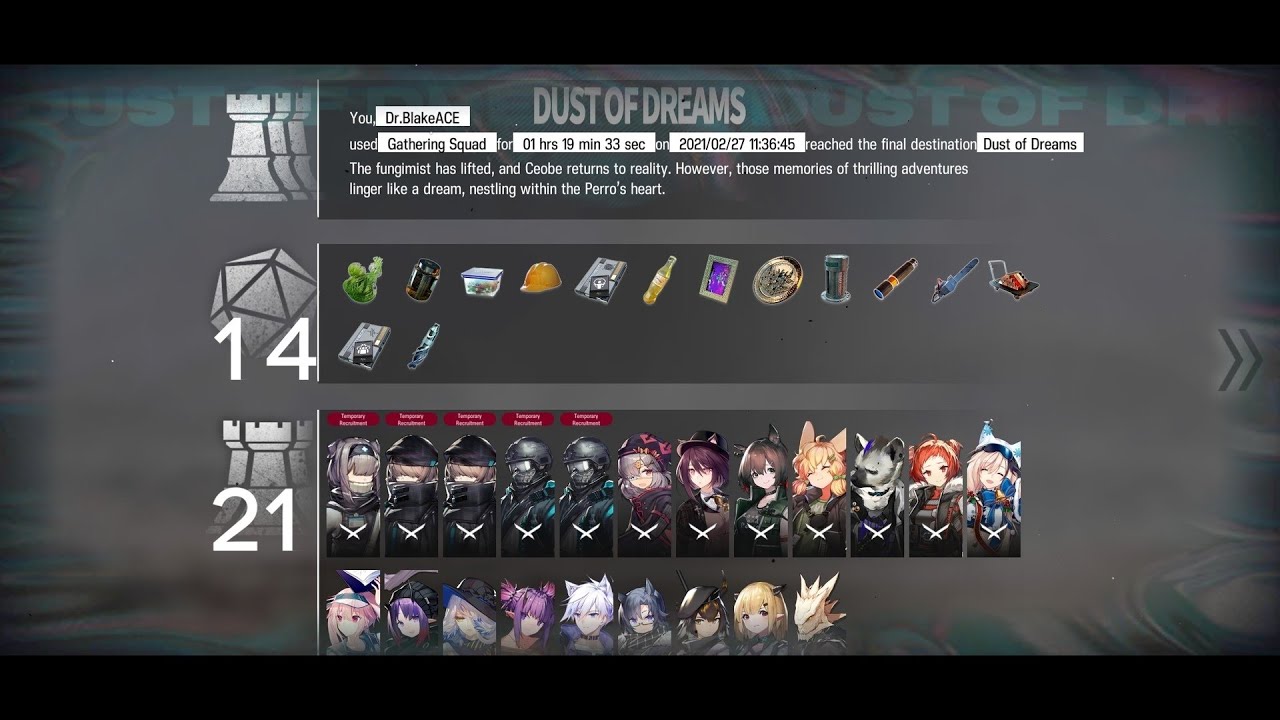 Arknights - IS#1 (Ceobe's Fungimist) - Dust Of Dreams Ending (Normal) - Only 3* And Below Squad