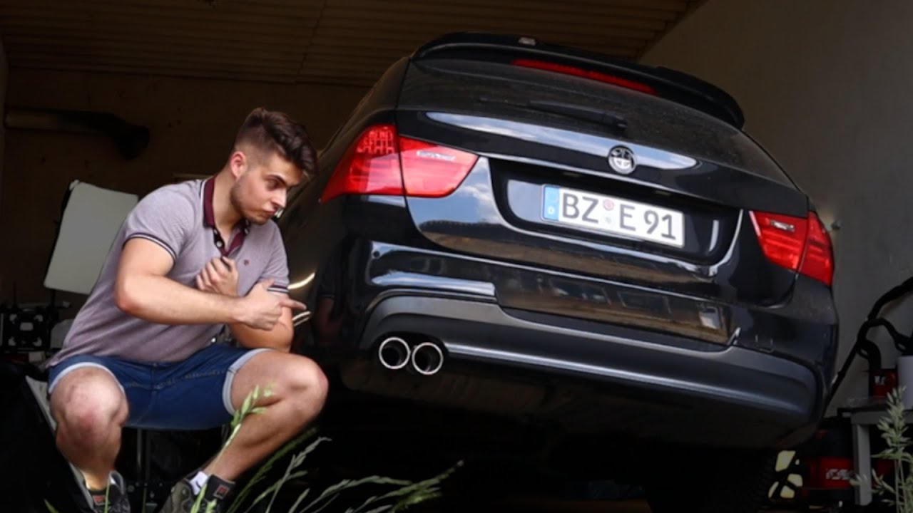 DICKE Endrohre für meinen BMW E91!