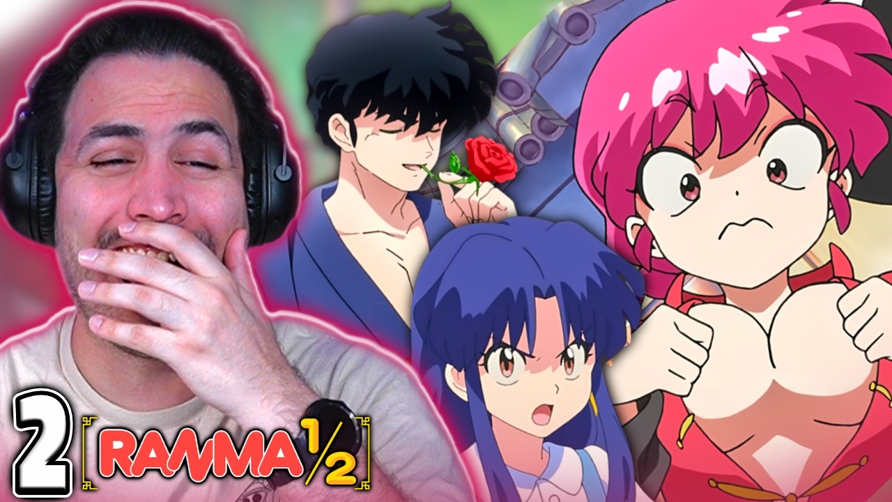😂ESTOS GIROS DE TRAMA..🌀Ranma ½ Capitulo 2 REACCION Y RESEÑA