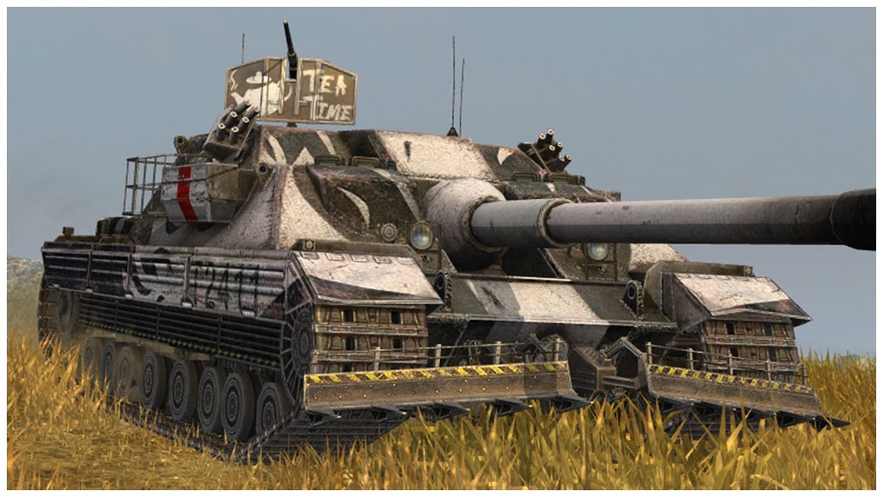 FV217 Badger &bull; 7.5K DAMAGE &bull; WoT Blitz Replay