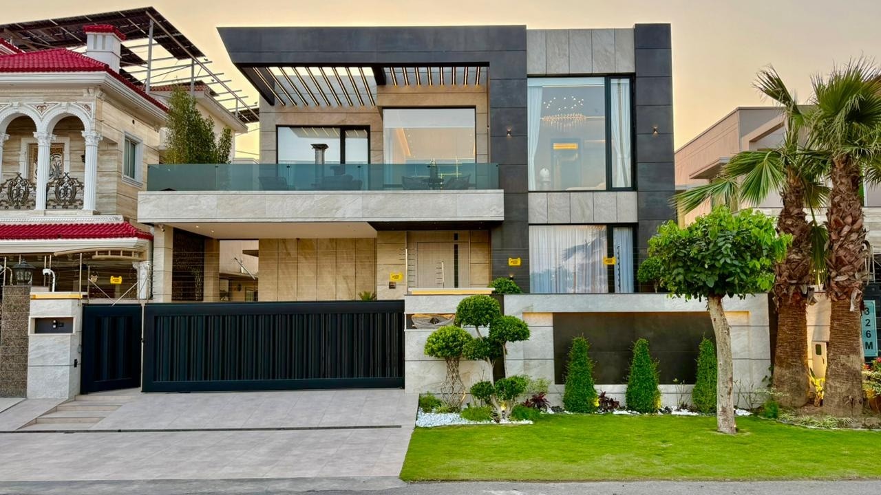 1 Kanal Ultra Modern Luxury House for Sale DHA Phase 6 | Basement, Cinema, Swimming Pool