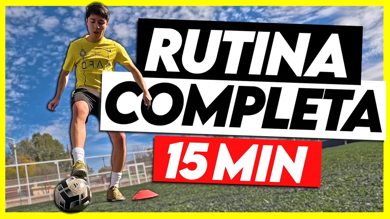 ✅ ENTRENAMIENTO de TÉCNICA INDIVIDUAL (COMPLETO) ⚽ Mejora el Regate, Técnica y Agilidad para Fútbol