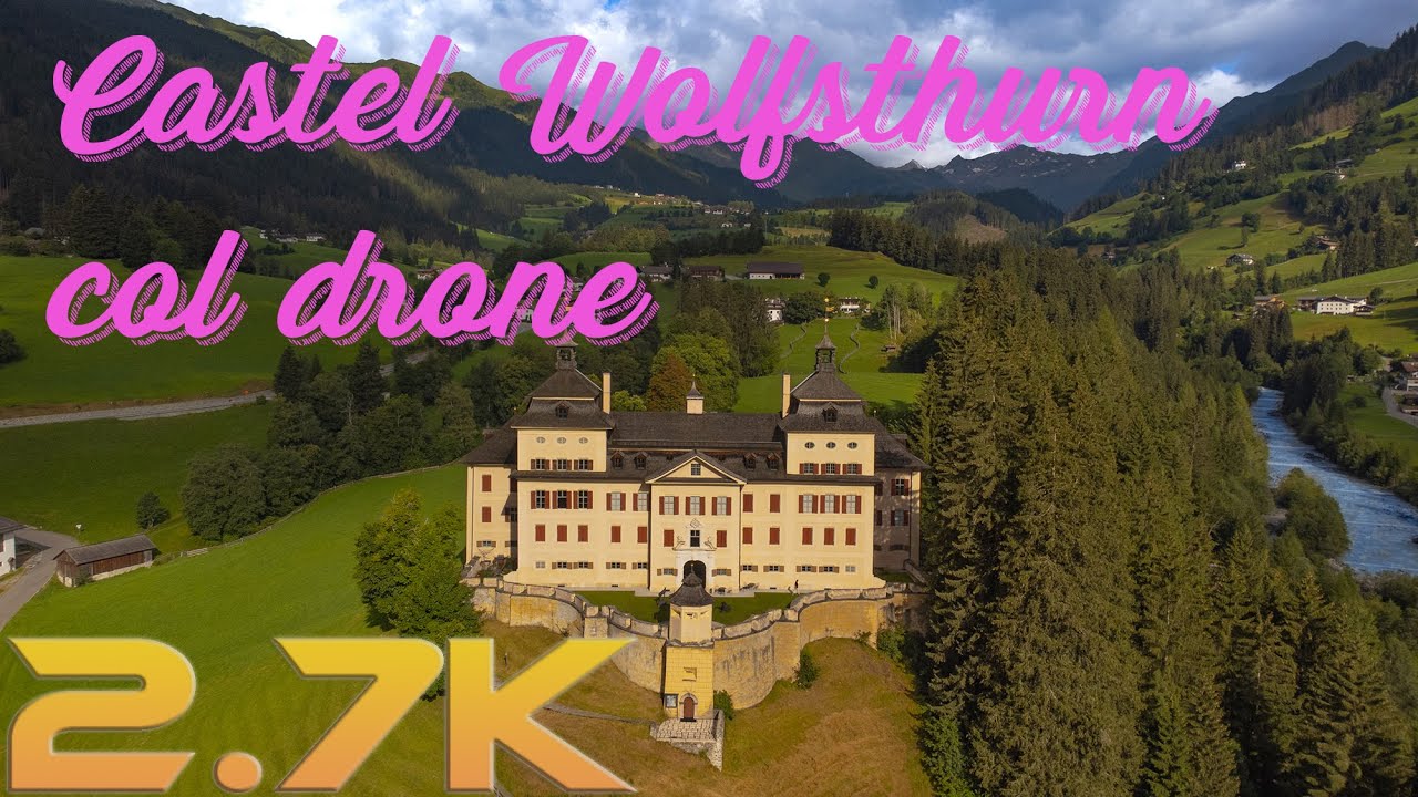Castel Wolfsthurn (BZ) col drone a 2.7K (con commento)
