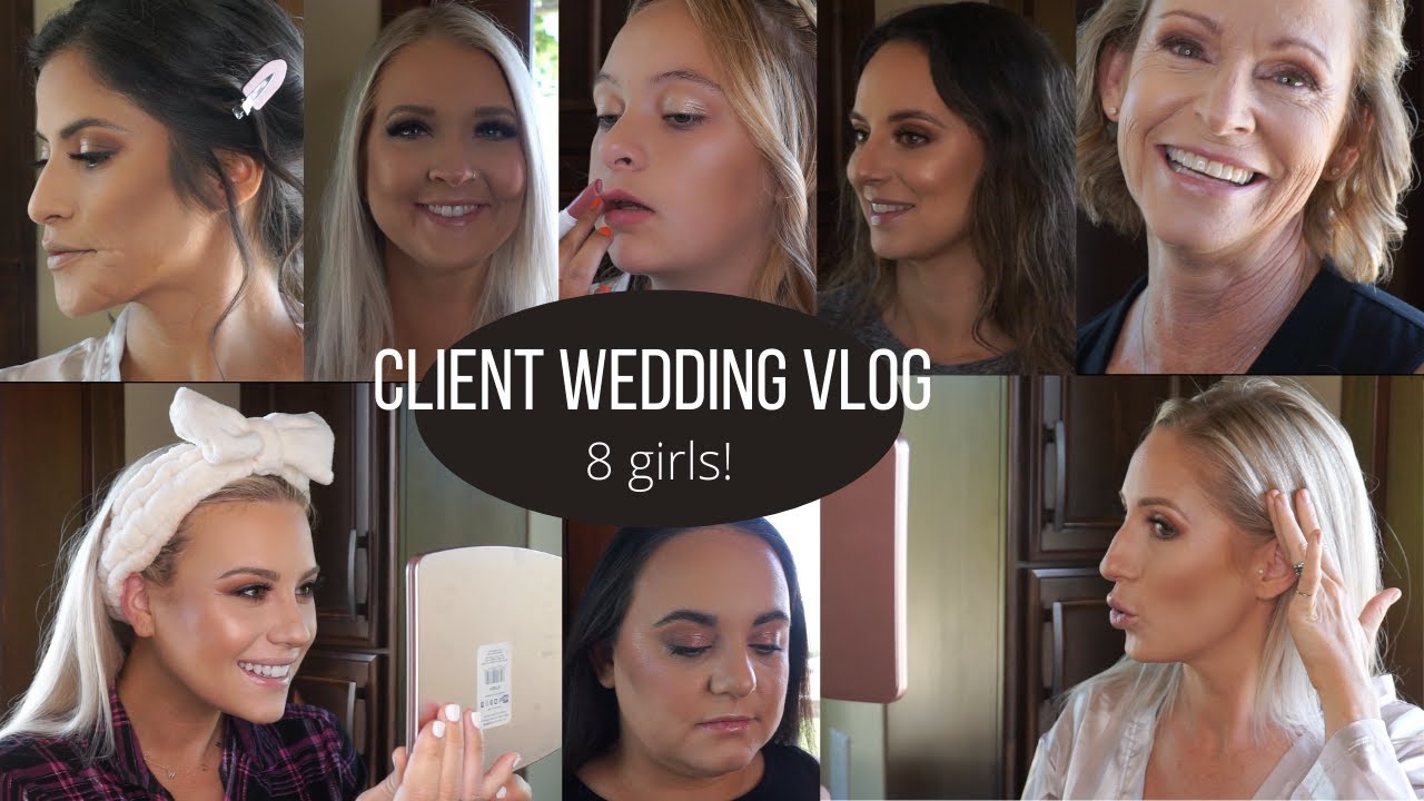 Client Wedding Vlog: ENTIRE Bridal Party ~ 5.8.21 - HighlightsOfMolly